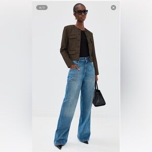 Veronica Beard Berkley Knit Jacket Acorn/Black size 4 EUC